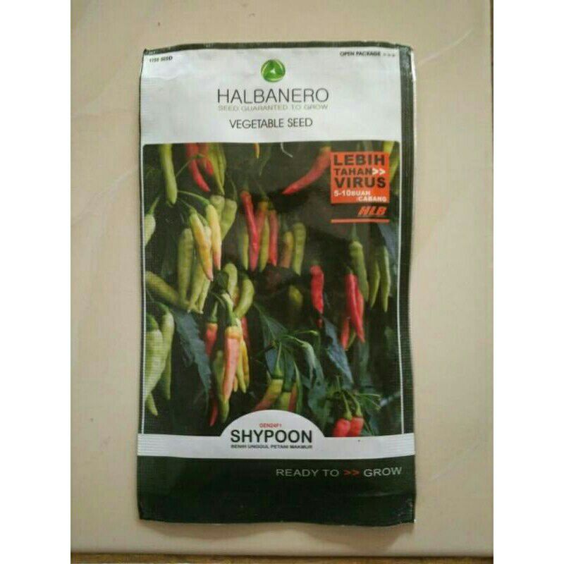 BENIH CABE SHYPOON HALBANERO 10gr cabe sipon buah merunduk