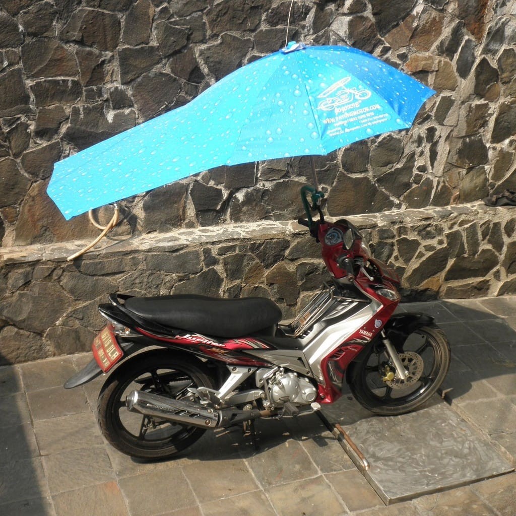 Jojokie 02 - Payung Motor - Biru