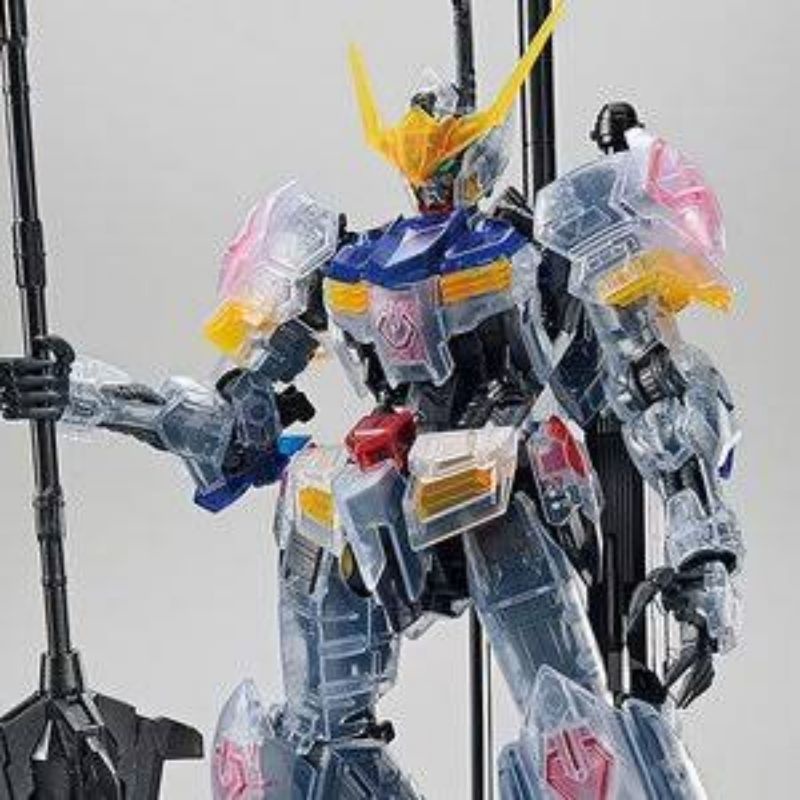 Original Made In Japan MG 1/100 Barbatos Clear The Base Limited