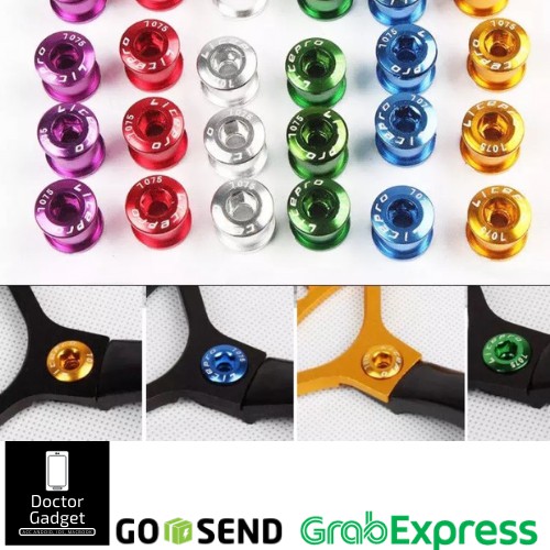 Baut Single Chainring Litepro Crank Arm Original Alloy