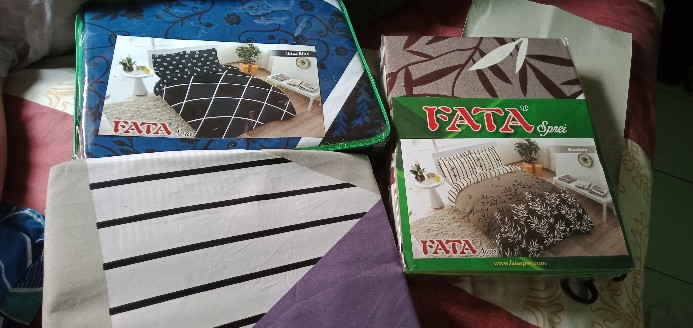 Sprei Fata Motif Bunga Ukuran King 180x200 / Queen 160x200