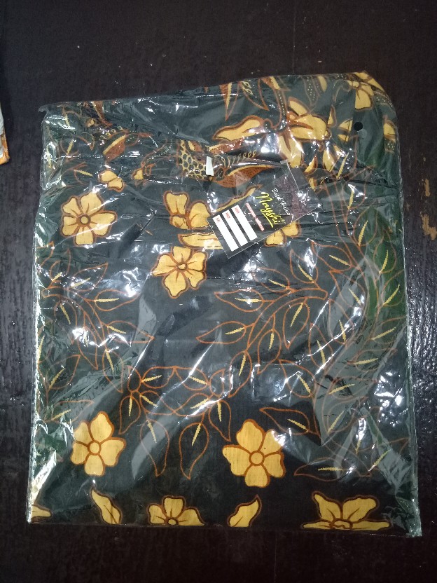 Cod - Bayar Ditempat - Blouse Batik Couple Atasan Batik Wanita Blus Batik Cendrawasih Blarak Kipas