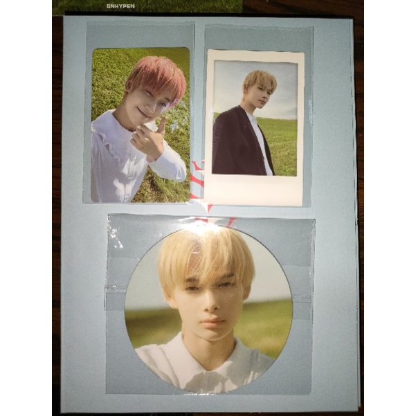 [READY] ENHYPEN NI-KI SUNOO PC POLAROID POB DIMENSION: ANSWER YET VER