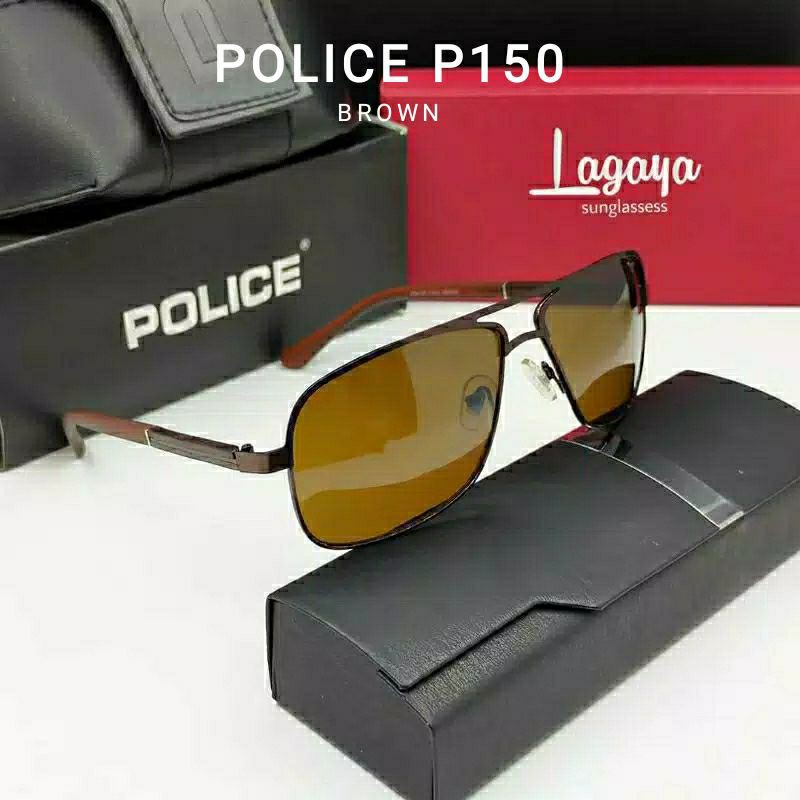 Kacamata Polarized Police Pria wanita Import Original - P150
