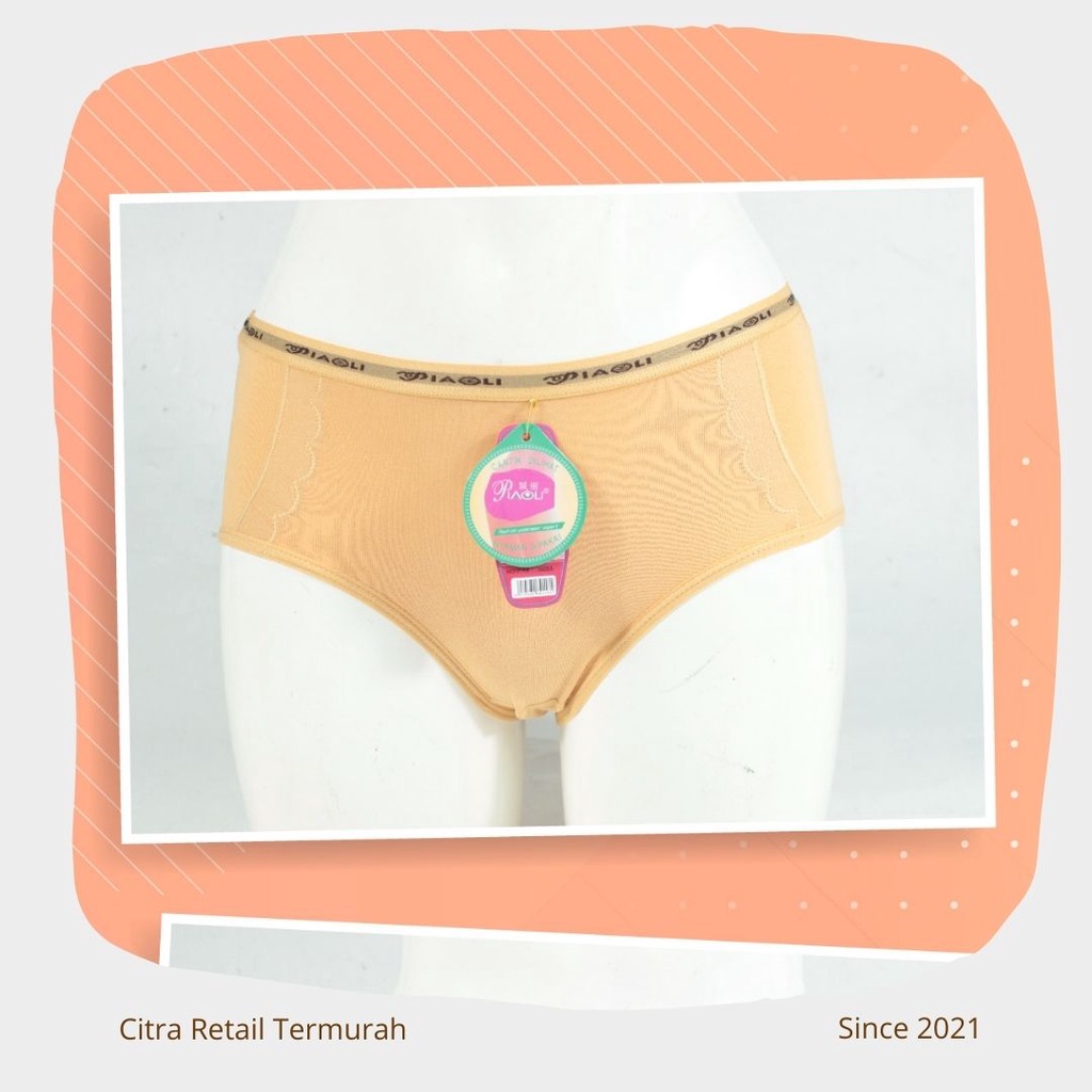 Celana Dalam Wanita Import Piaoli Premium | CD Wanita Celana Dalam Cewek Undies - 1pcs Piaoli art 2112 art 2118