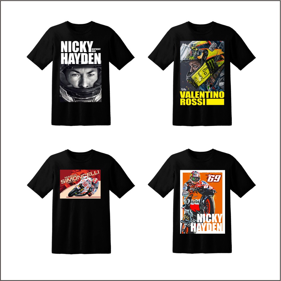 KAOS MOTO GP ROSSI HAYDEN SIMONCELLI