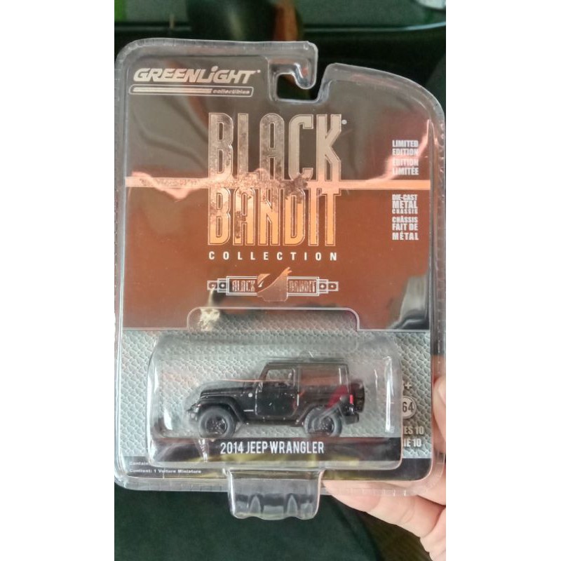 Greenlight Black Bandit Jeep Wrangler 2014