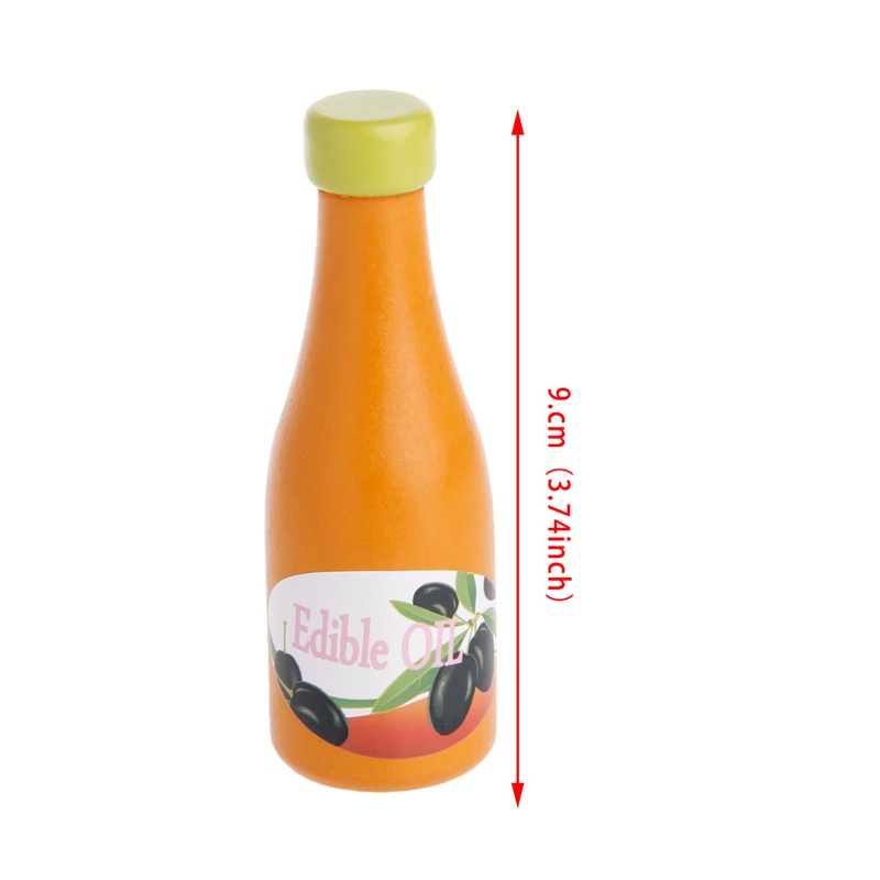 Mary 3pcs Kids Pretend Role for Play Kitchen Mainan Buah Cutting Set Anak