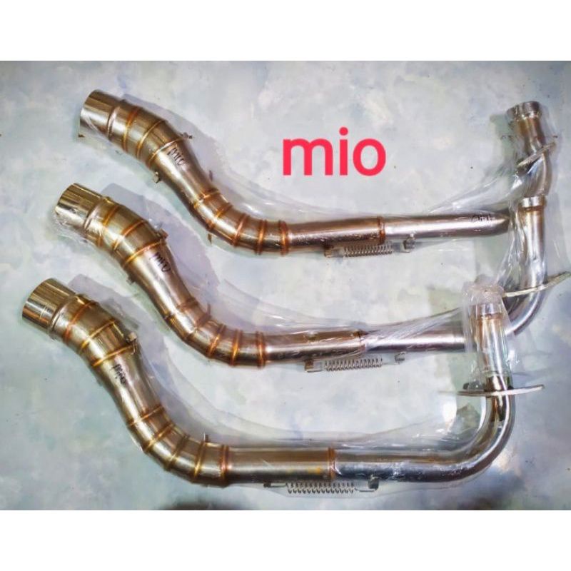 leheran knalpot mio sporty dan mio smile pnp motor mio sporty mio smile Inlet 50 mm