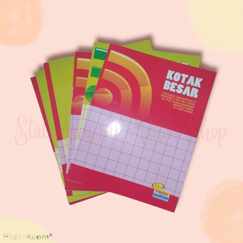 

Buku Tulis Kotak Besar Vision 30 Lembar // Notebook Square
