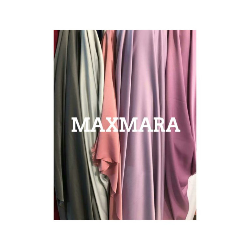 Kain Maxmara Lux Premium Maxmara Silk Kain Bridesmaid Harga Persetengah Meter Shopee Indonesia