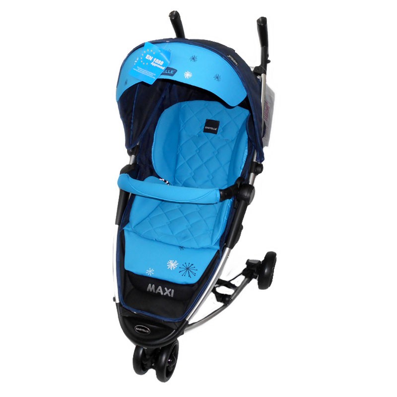 HARGA PROMO Kereta Dorong Bayi Stroller BabyElle 601 Maxi Navy Blue   Blue