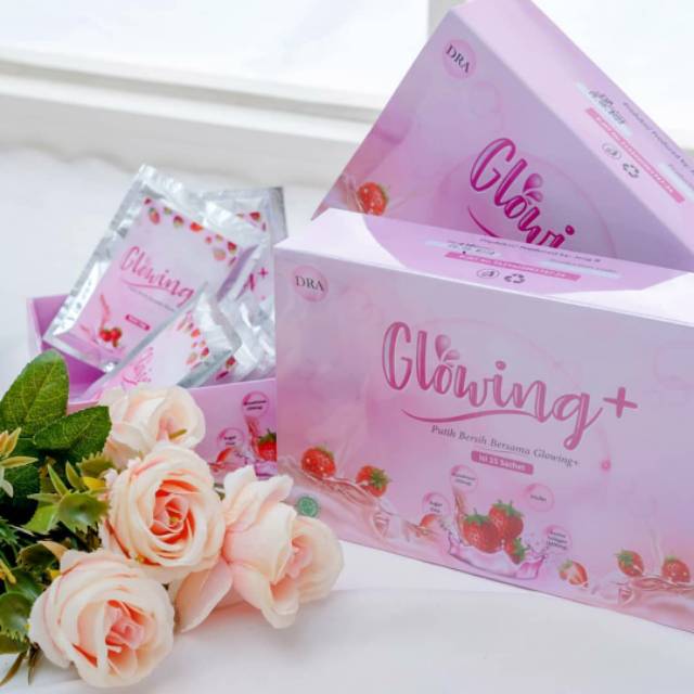 DRA GLOWING+ MINUMAN PEMUTIH KULIT AMPUH