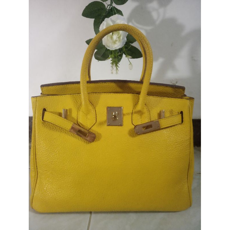 preloved tas kulit asli handbag ala hermes