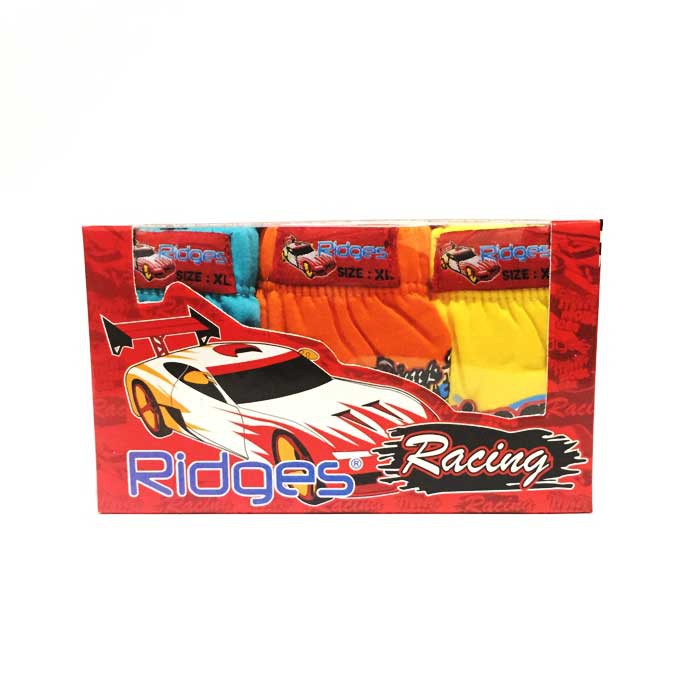 CELANA DALAM RIDGES ANAK COWO / LAKI-LAKI &quot;RACING TEAM&quot; ISI 3 PCS