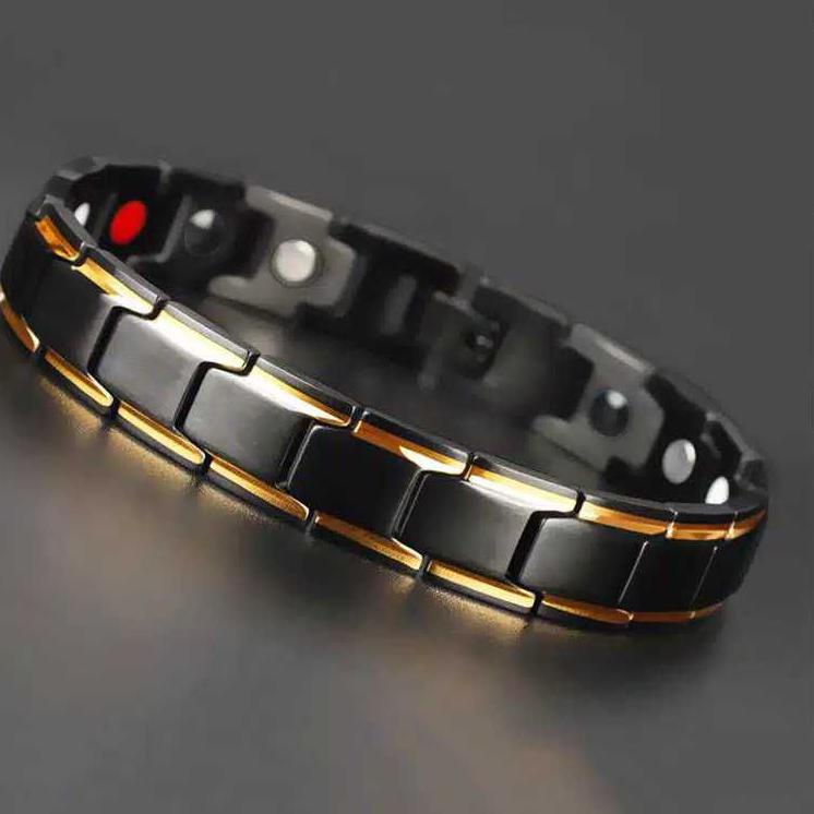 Muraaaahh.. Gelang terapi energi  Kesehatan Pria wanitaTitanium Magnetic Bio Magnetik Anti-Letih ant