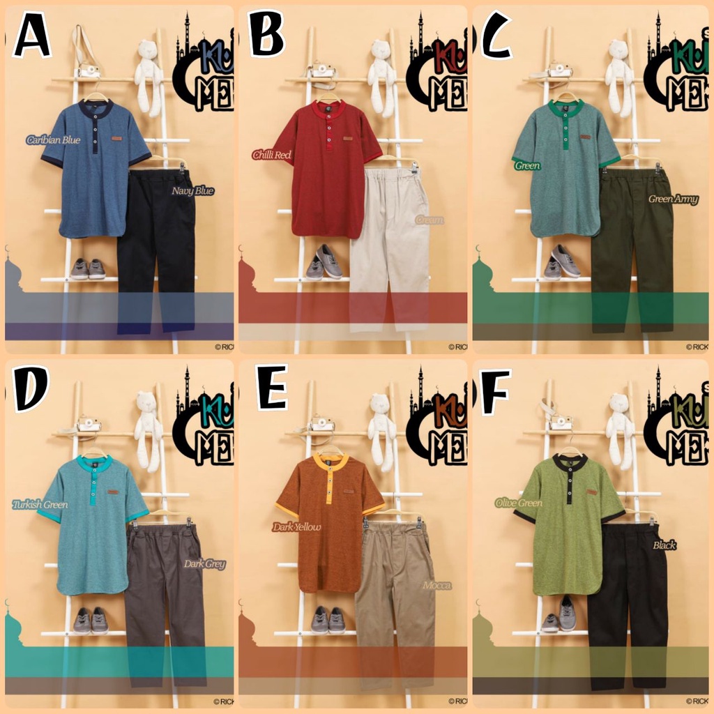 SETELAN ANAK RICKPLAY Set Kurta Chinos RIKC / SETELAN KOKO ANAK KIDS