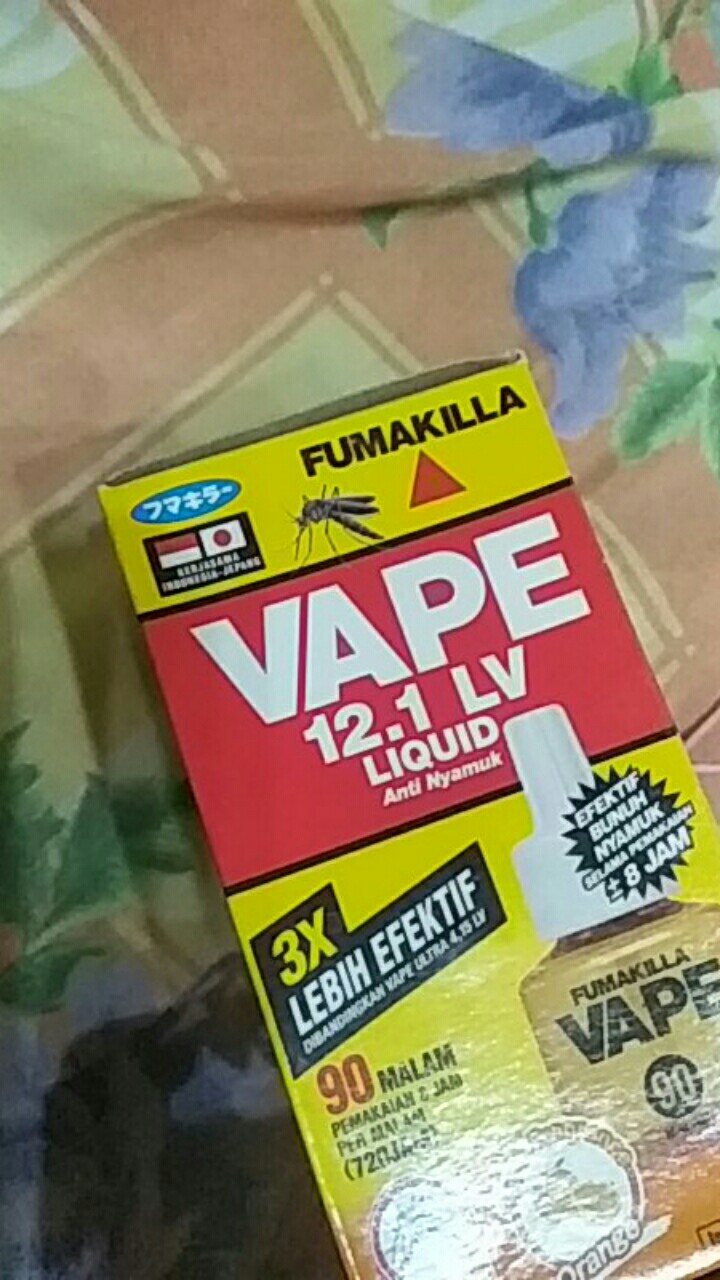 Obat Nyamuk Vape Liquid Refill 90 Malam Fruity Fresh - Anti Nyamuk Vape