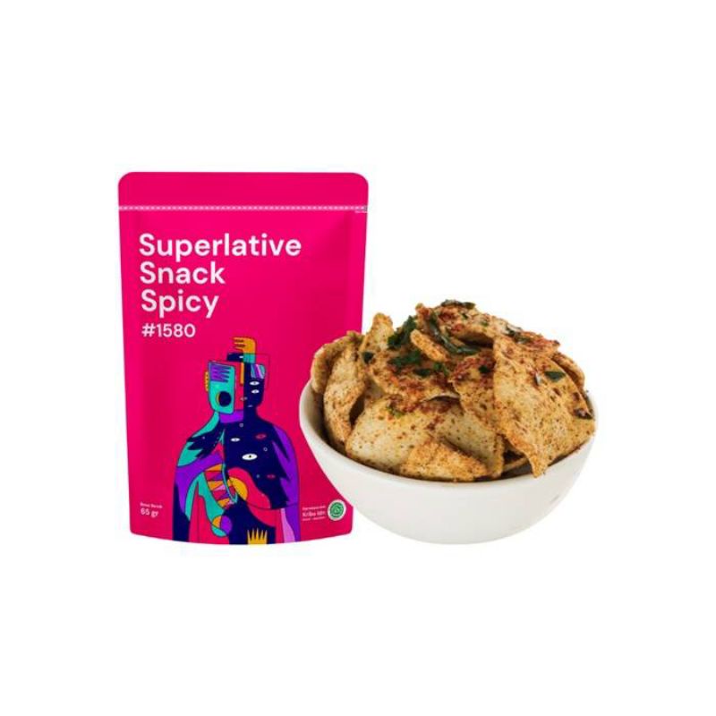 

Makanan Ringan - Kribo Superlative Snack Spicy 65gr