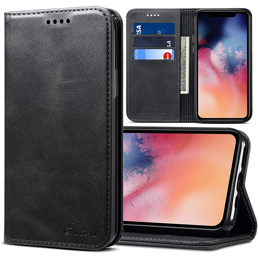 FLIP CASE  VIVO S1 PRO CASE DOMPET KULIT PREMIUM
