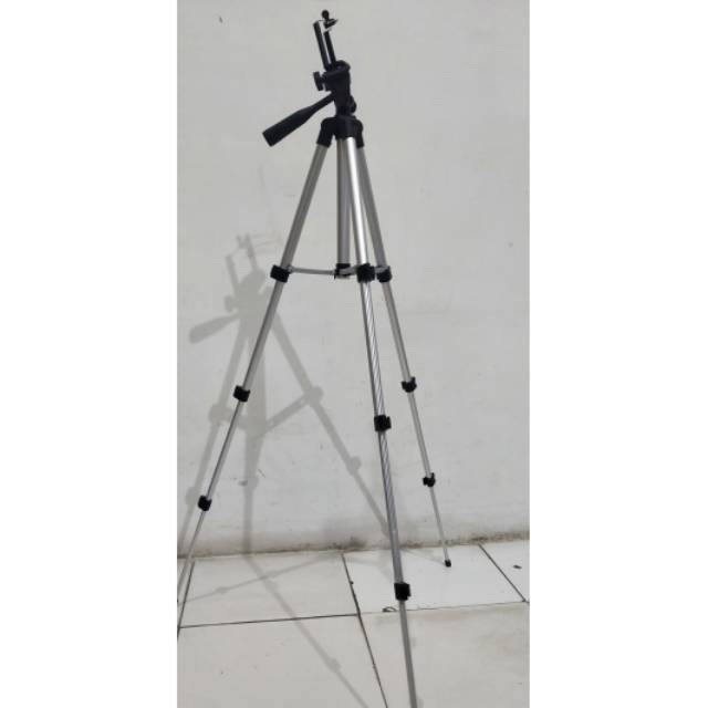 Tripod kamera / hp aluminium legs brace + holder hp like weifang 3110a