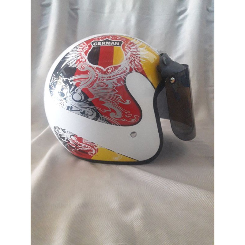 Helm Bogo BGD motif German original murah