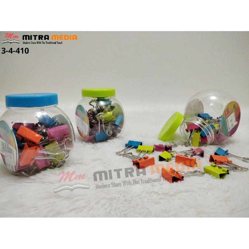 

BINDER CLIP 107 ISI 25 PCS WARNA WARNI