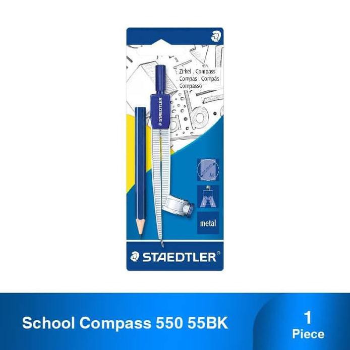 

staedtler school compass 550 55bk set jangka sry77