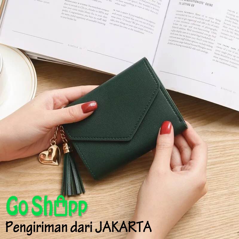 Dompet Import Wanita Import High Quality - Dompet Lipat Wanita Fashion Korea - Dompet Cewek [PD01]