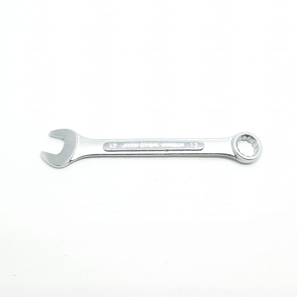 Veloz Kunci Pas Ring 12mm Chrome Vanadium Steel Kualitas Premium / Kunci Ring Pas 12mm