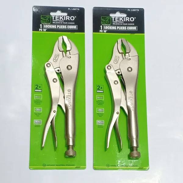 TEKIRO Tang Buaya 10” Vise Grip Tang Jepit Tang Jepit Buaya Locking Pliers Tang Buaya Tang Klem