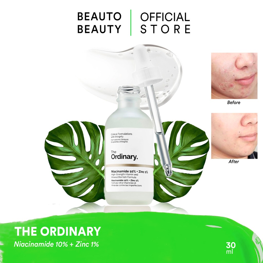 THE ORDINARY Niacinamide 10% + Zinc 1% / Canada UK Korea / Serum Hyaluronic Alpha Aha Bha Pha latic