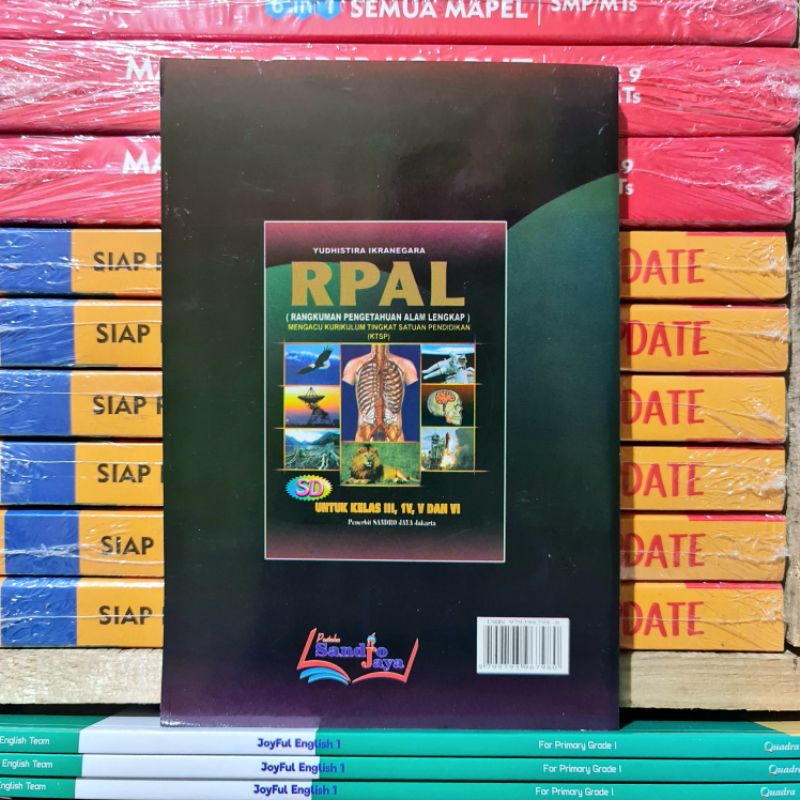 Buku RPAL Untuk Kelas 3,4,5,6 SD Yudhistira Ikranegara ( Rangkuman Pengetahuan Alam Lengkap )