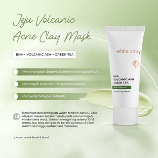 WHITE STORY JEJU VOLCANIC CLAY MASK 60G