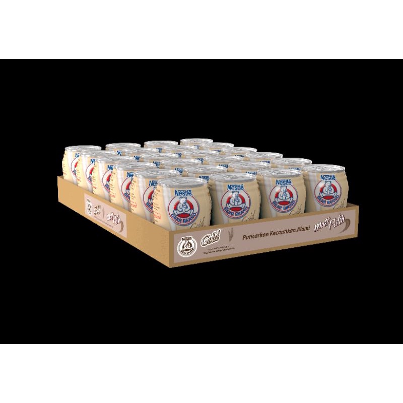 

Nestle Susu Bear Brand Gold White Malt 140 ML (sekarton)