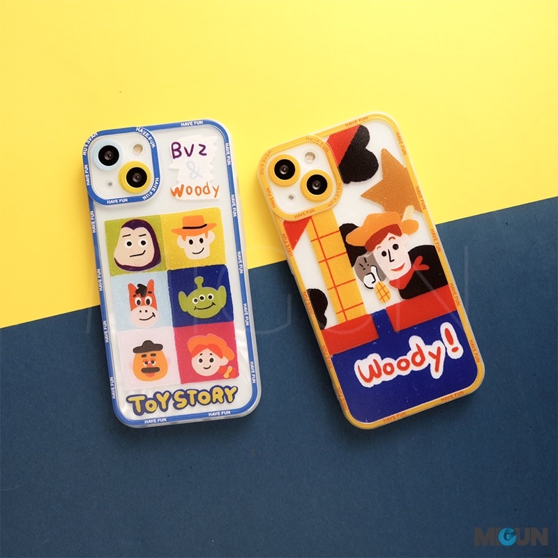 New! TOY STORY CASE - Softcase Fullcover for iPhone 7 8 SE2020 7+ 8+ X XS XR XSMAX 11 12 13 MINI PRO PROMAX