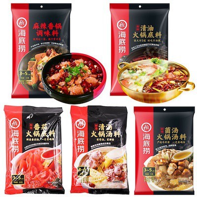 

HDL Hotpot Steamboat Seafood/Mushroom/Mala/Stir fry/Broth Original/Tomato Hai Di Lao