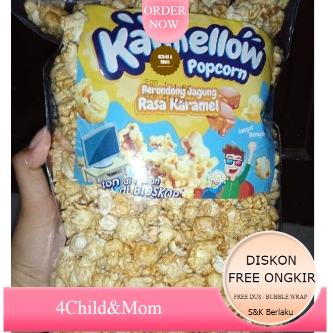 

Karmellow Popcorn Snack Cemilan Makanan Ringan 250gr