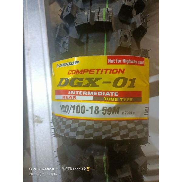 ban Dunlop dgx 01 size 18