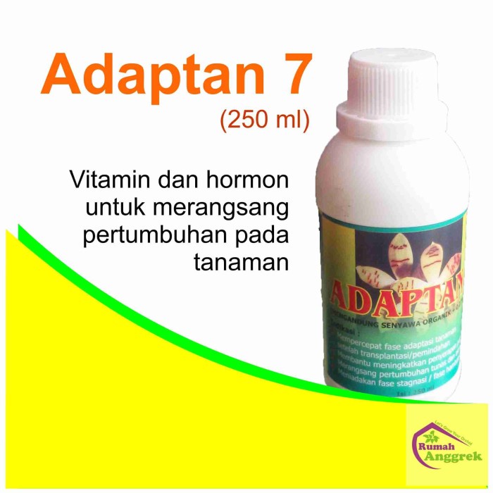 PROMO Vitamin B1 Hormon Adaptan7 250 ml Adaptan Anggrek