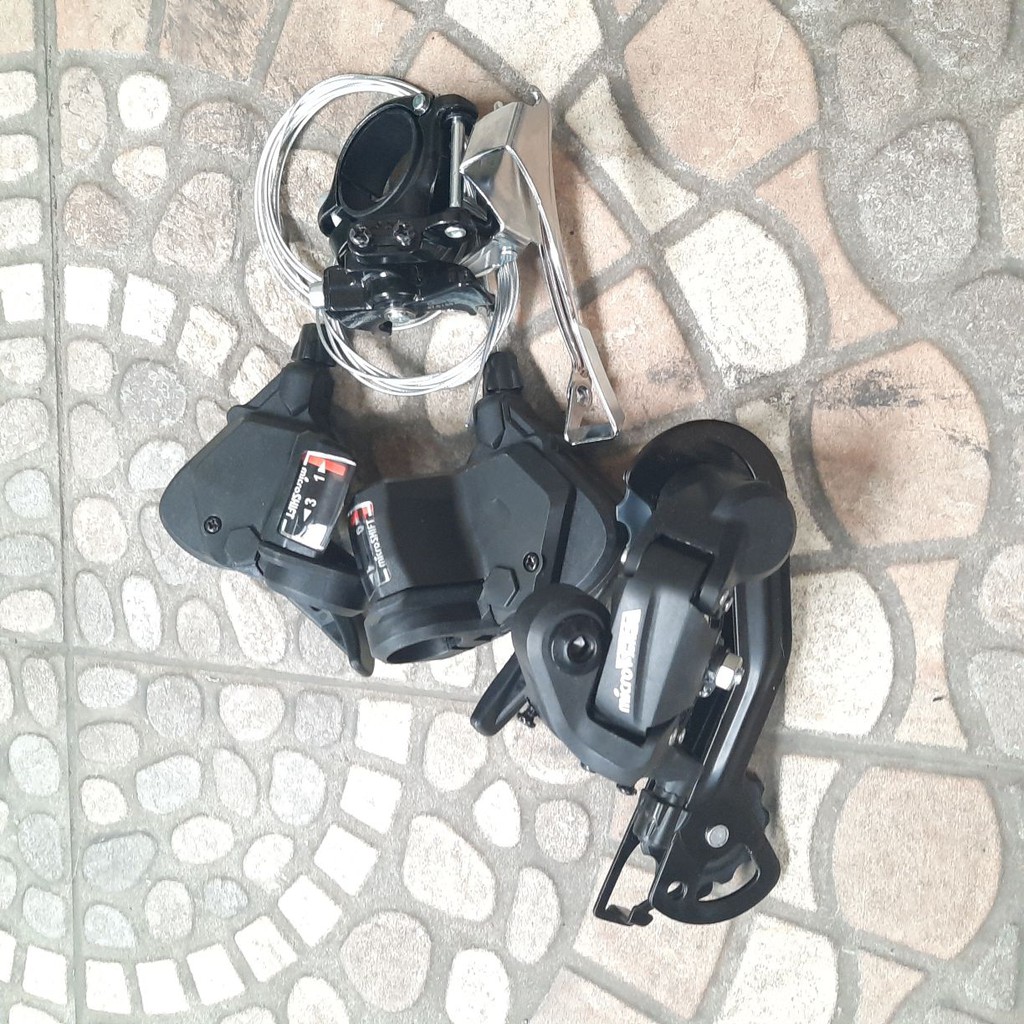 RD,FD, dan SHIFTER 9 speed MICROSHIFT