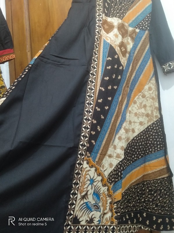 Gamis Batik Kombinasi By Ratoe Modern