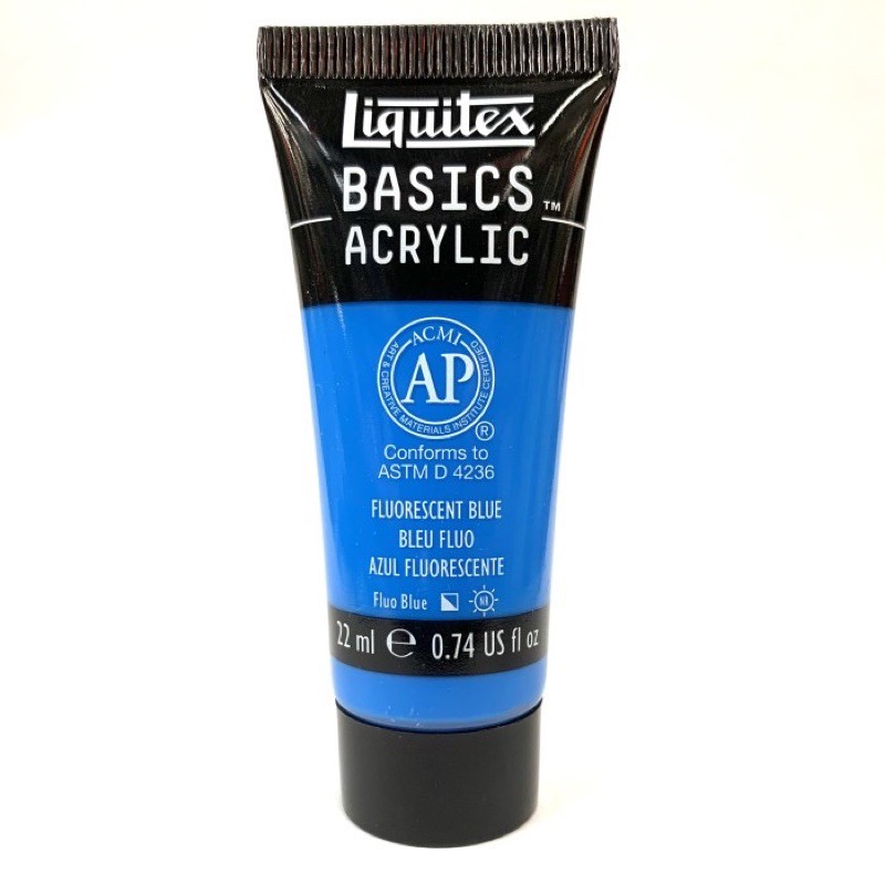 

Cat Acrylic Liquitex Basics 22ml Fluorescent Blue