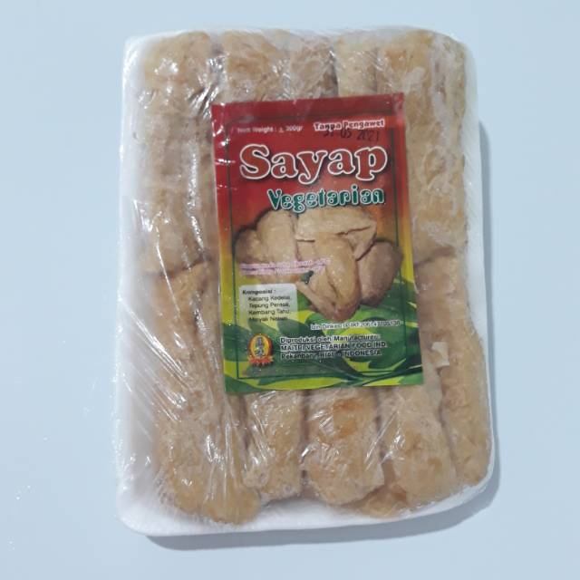 

Sayap Vegetarian / Chicken Wings Vegetarian