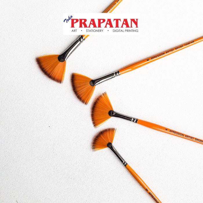

Xpression Fan Brush 1008FAN / Kuas Lukis Kipas Xpression - 4