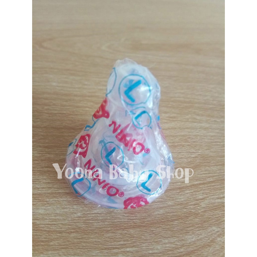 Dot Silicone Nipple Ninio Ukuran L dan Mix 1 Drum isi 72 pcs