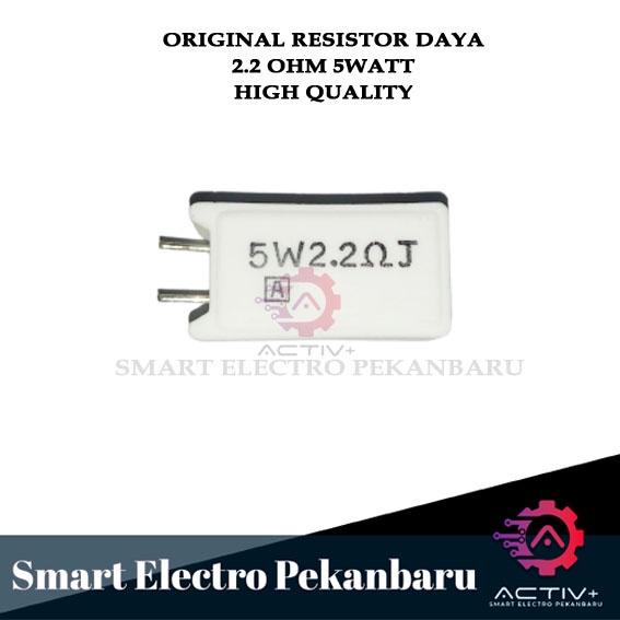 ORIGINAL RESISTOR 2.2 OHM 5WATT RESISTOR 2.2OHM RESISTOR 5 WATT 2,2 OHM RESISTOR KAPUR 5W 2,2OHM RES