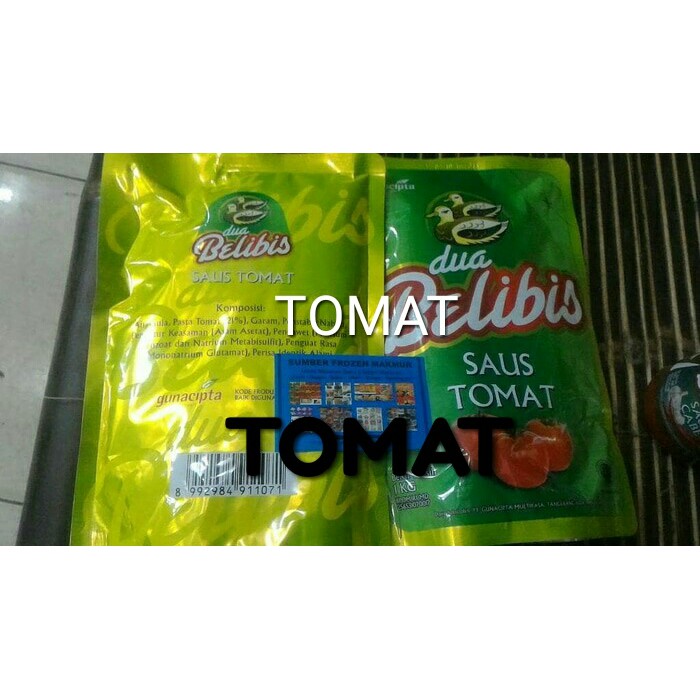 

saus tomat premium 1 kg belibis