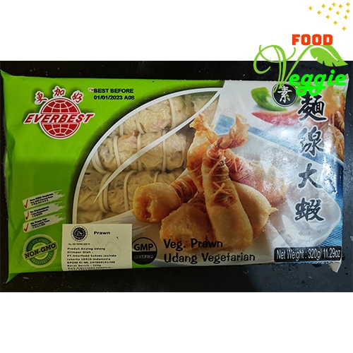 

Everbest Prawn - Udang Goreng Vegan 320gr