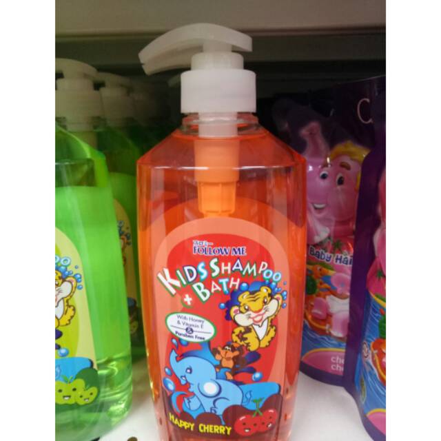 Follow Me Kids Shampo and Bath Body 800 ml